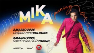Mika live in Italia 2026