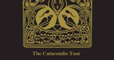 Queens of the stone age locandina tour catacombs 2025.