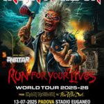 iron maiden padova poster live