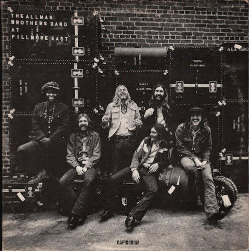 Allman Brothers Band LIVE AT FILLMORE EAST Deluxe Edition 1971 cover ASCOLTO STREAMING