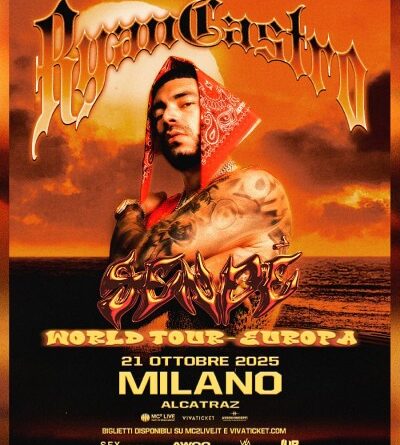 RYAN CASTRO live a Milano a ottobre 2025