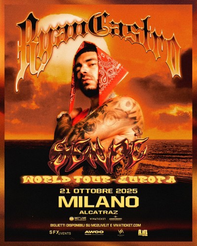 RYAN CASTRO live a Milano a ottobre 2025