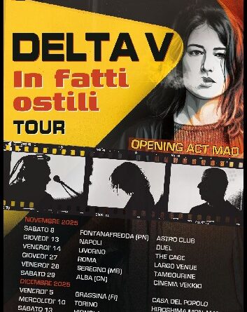 DELTA V tour con il nuovo disco