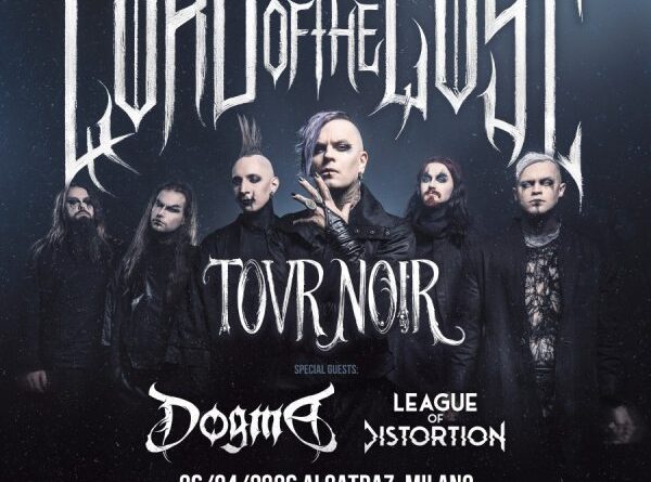LORD OF THE LOST aprile 2026 live Milano
