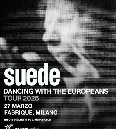 SUEDE unica data italiana marzo 2026
