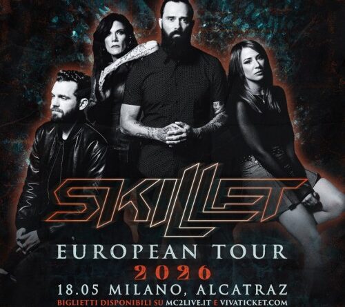SKILLET a Milano a maggio 2026