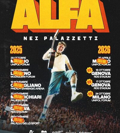 alfa nuove date live palazzetti