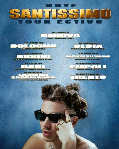 SAYF SANTISSIMO TOUR ESTIVO