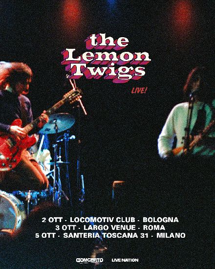 THE LEMON TWIGS in Italia