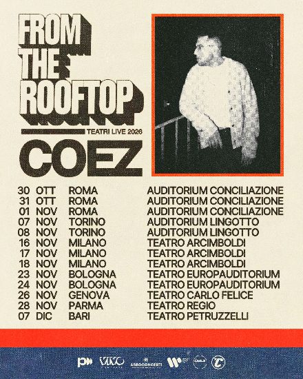 COEZ LIVE 2026 teatri