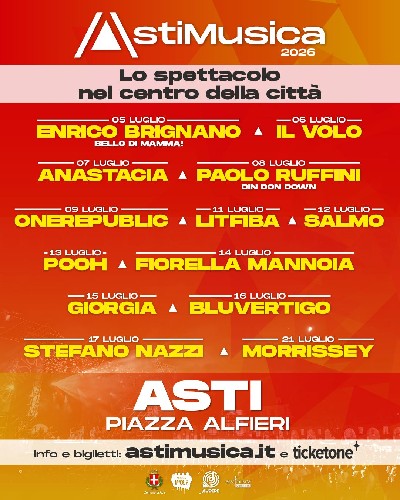 ASTIMUSICA la 29ª edizione