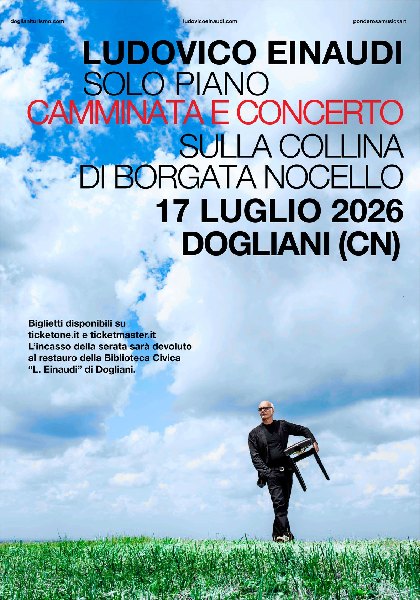 LUDOVICO EINAUDI a Dogliani