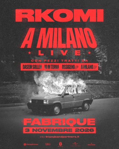 RKOMI novembre 2026 a Milano