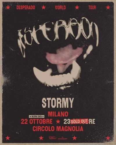 STORMY sold out raddoppio Milano