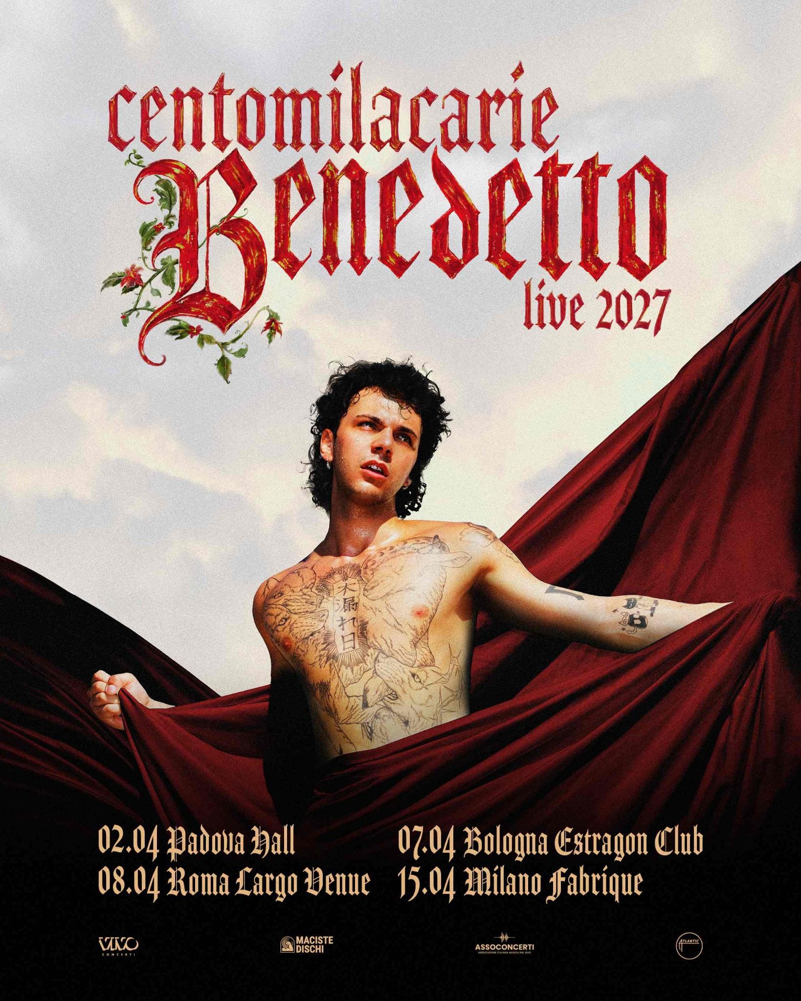 CENTOMILACARIE Benedetto Live 2027