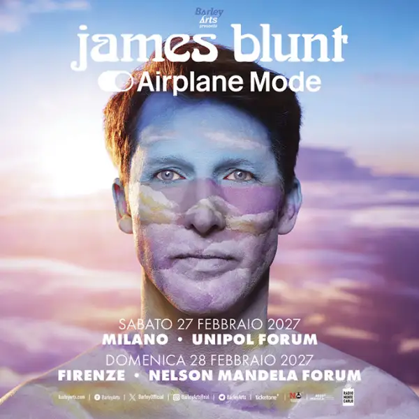JAMES BLUNT date febbraio 2027
