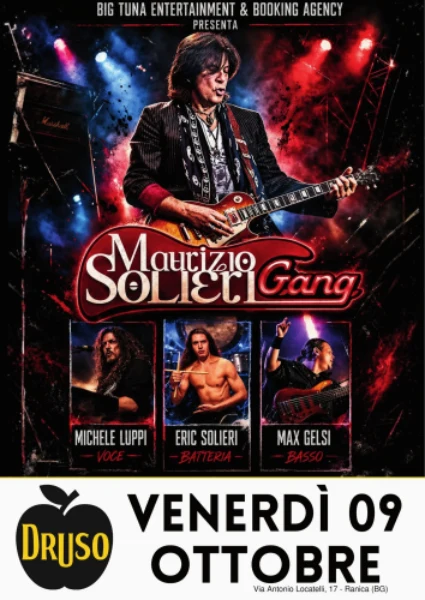 Maurizio Solieri Gang Bergamo concerto 2026