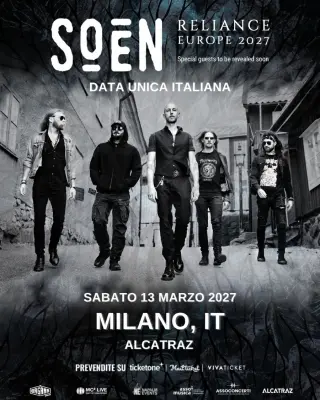 SOEN Milano marzo 2027