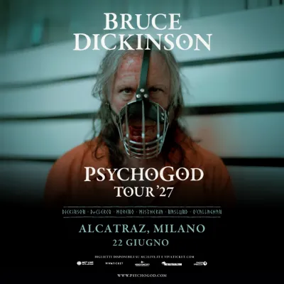 BRUCE DICKINSON giugno 2027 Milano