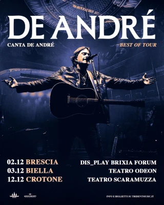 CRISTIANO DE ANDRÉ continua il tour