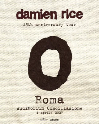 DAMIEN RICE aprile 2027 live in Italia