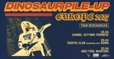 DINOSAUR PILE-UP rinvio date