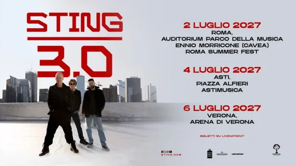 STING luglio 2027