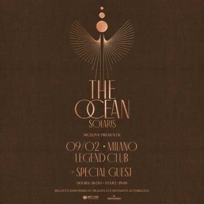 THE OCEAN Milano febbraio 2027