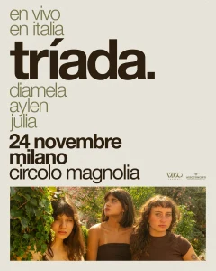 TRÍADA Italia novembre 2026